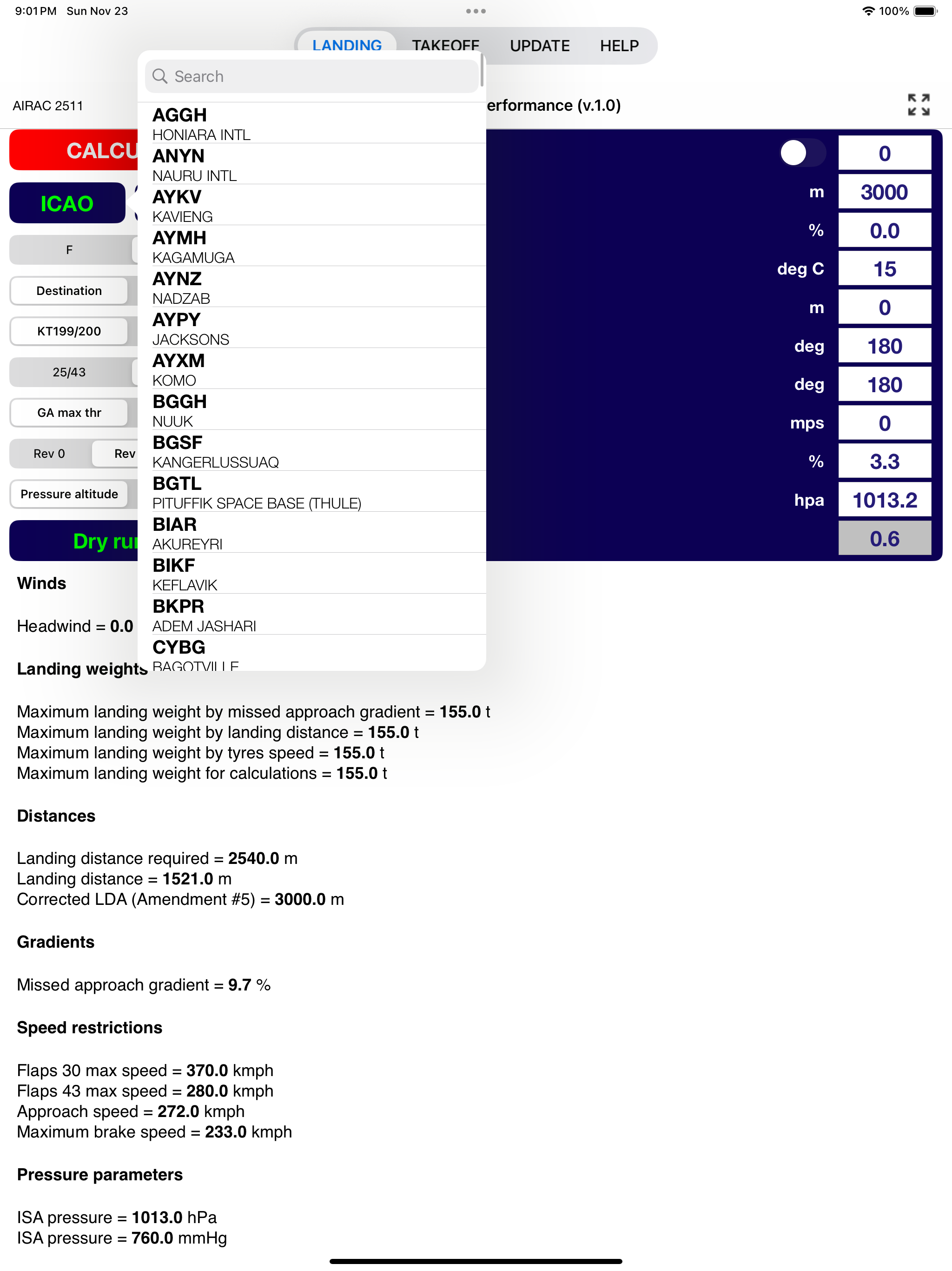 OPT IL76 screenshot 2