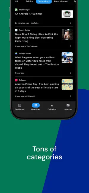 PureFeed News screenshot 2