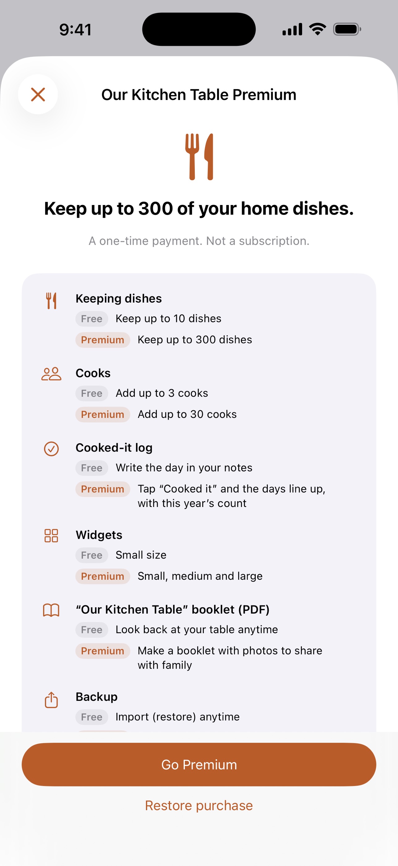 Screenshot 5 of Our Kitchen Table: Home Dishes