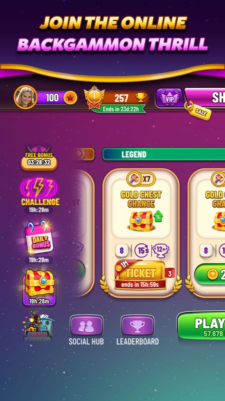 Backgammon Plus - Board Games screenshot 1