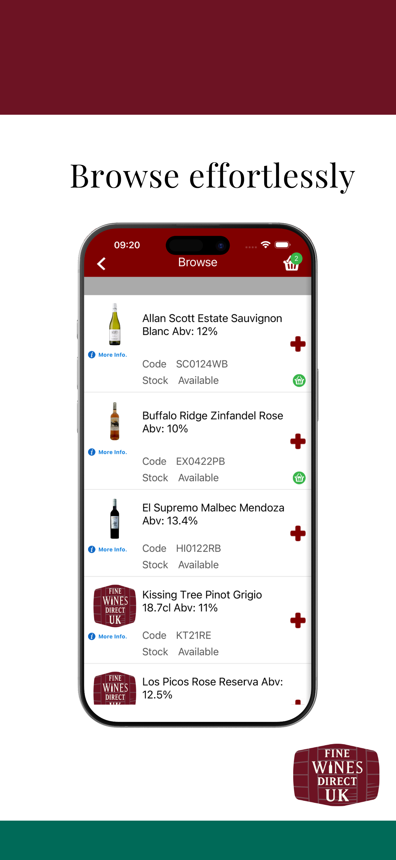 Fine Wines Direct screenshot 4