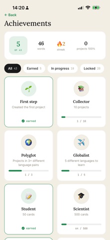 Memofluent: Vocab Builder Screenshot 2 of 10
