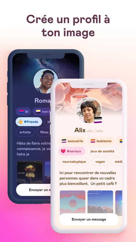 Vibes, rencontres chill LGBTQ screenshot 2 of 7