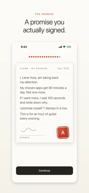 Atone: Screen Time Limit screenshot 4