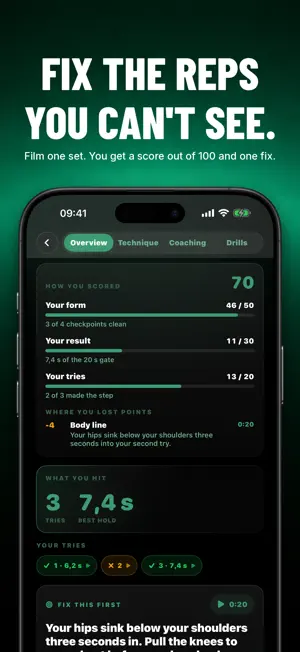 Calisthenics AI: Coach screenshot 1