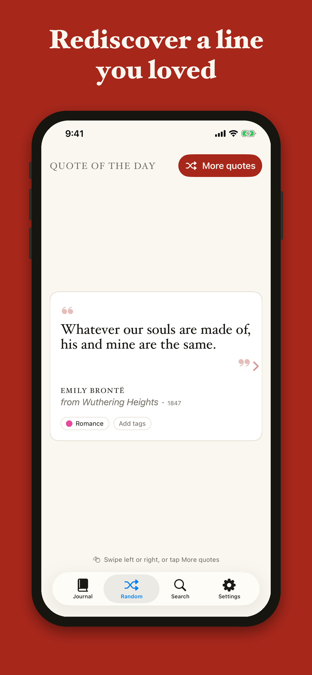 And I Quote - Reading Journal screenshot 4