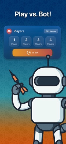 Darts Scorekeeper - Scoreboard screenshot