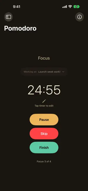 Quartz: Focus & Flow screenshot 4