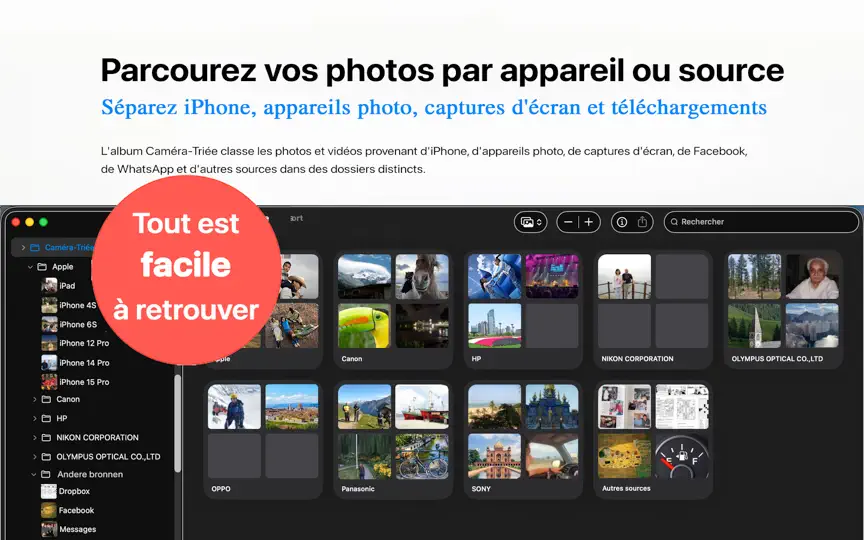 Capture d'écran de PhotoSort : Trier, Filtrer sur iPhone 5