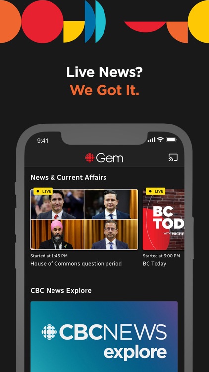 CBC Gem: Shows & Live TV