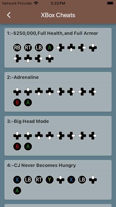 CHEAT CODES FOR GTA SA Screenshot