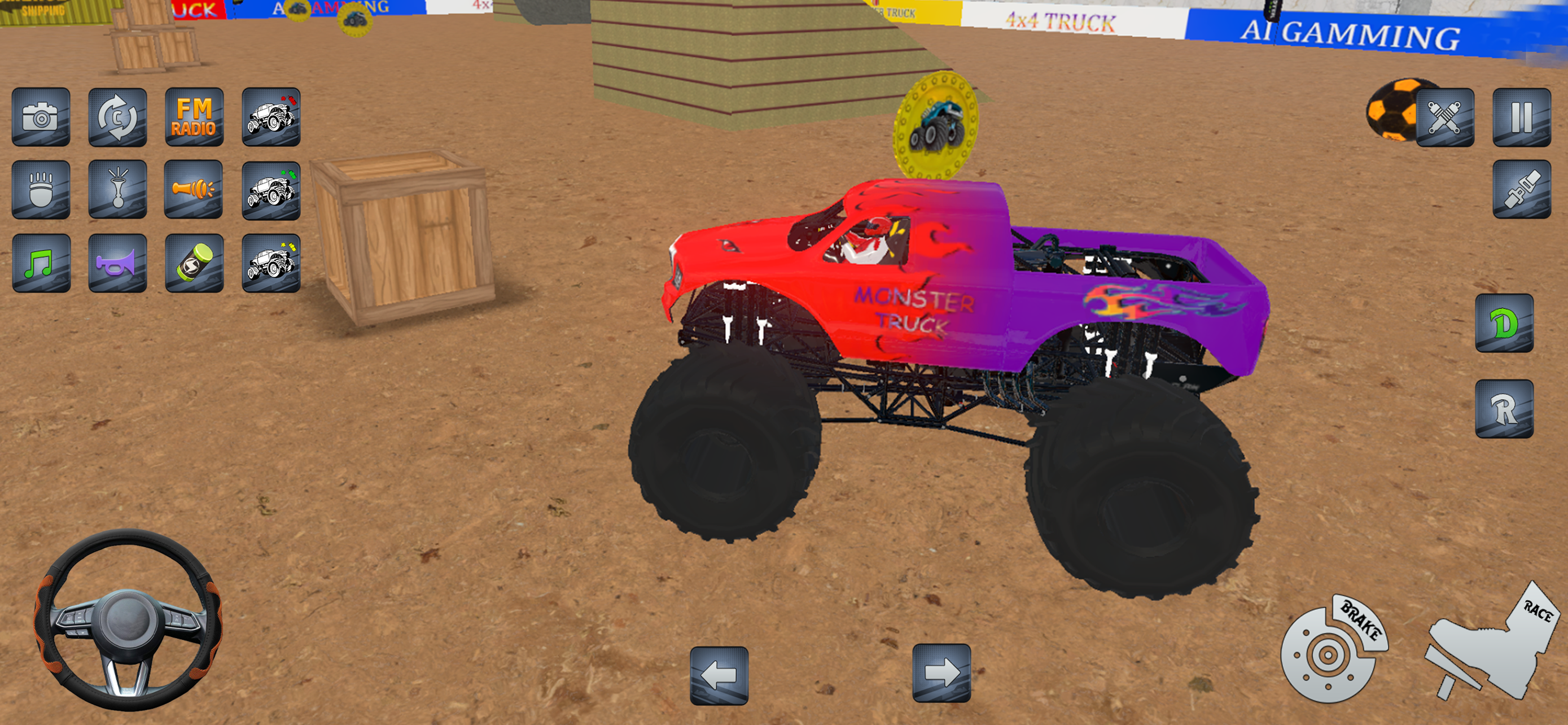 4x4 Offroad Monster Truck Game