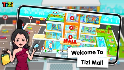 Tizi Town: 私のモールの世界ゲームのおすすめ画像1
