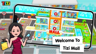 Tizi Town: 私のモールの世界ゲームのおすすめ画像1