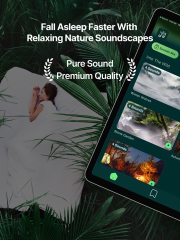 Sleep Sounds - White Noise Mix iPad screenshot