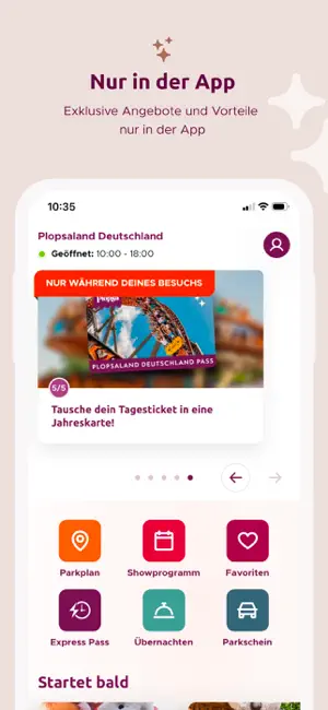 Plopsaland Deutschland iPhone screenshot 6