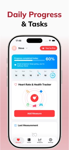 Heart Rate & Health Tracker screenshot