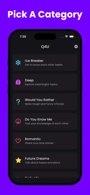 Questions for Couples - Q4U screenshot 1