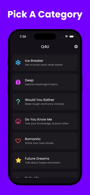 Questions for Couples - Q4U screenshot 2