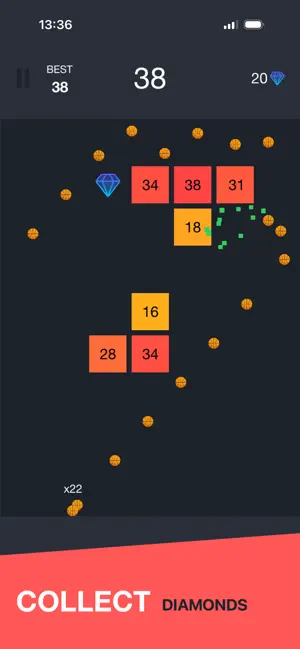 Blocks: Brick Breaker screenshot 2
