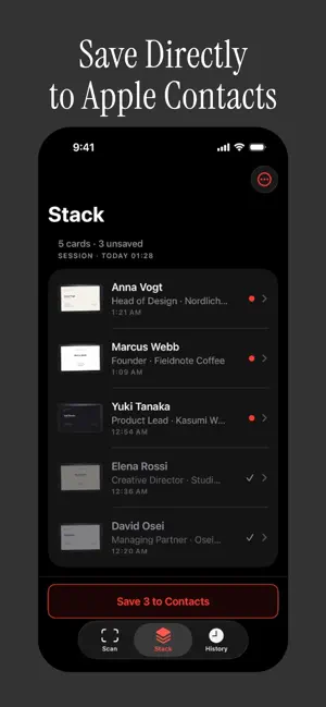 Business Card Scanner CardScan screenshot 3