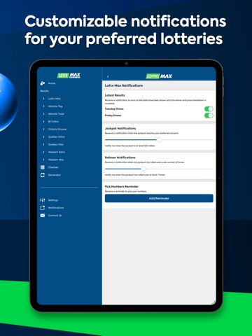 Lotto Max iPad screenshot