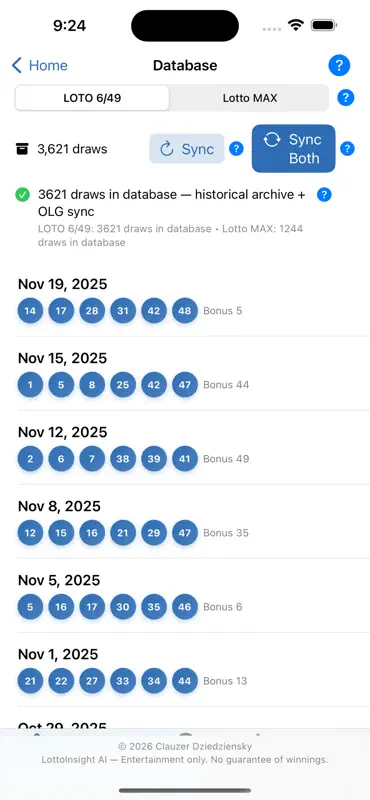 LottoInsight AI screenshot 10 of 10
