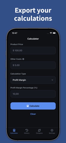 Profit Margin Calculator Pro Screenshot 8 of 8