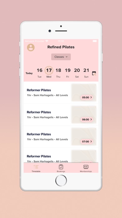 Refined Pilates Screenshot