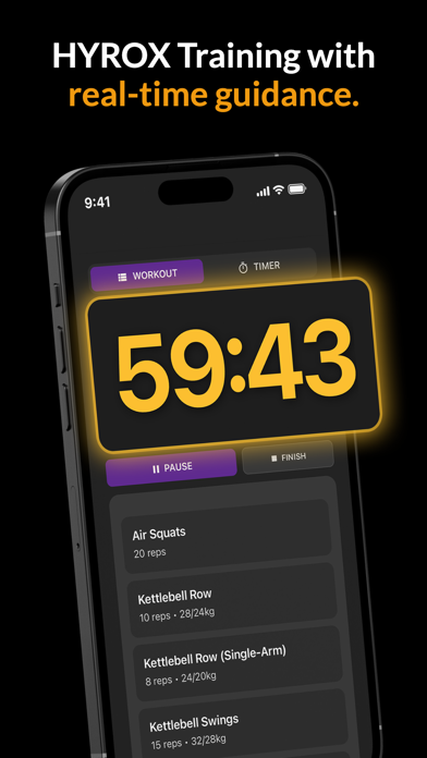 TrainRox - Hyrox Workout iPhone screenshot 5 - Health & Fitness app