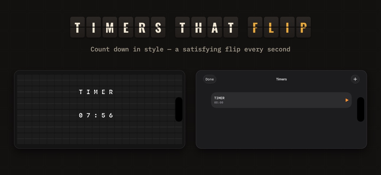 Screenshot 2 of AeroFlap Split-Flap Clock AI+