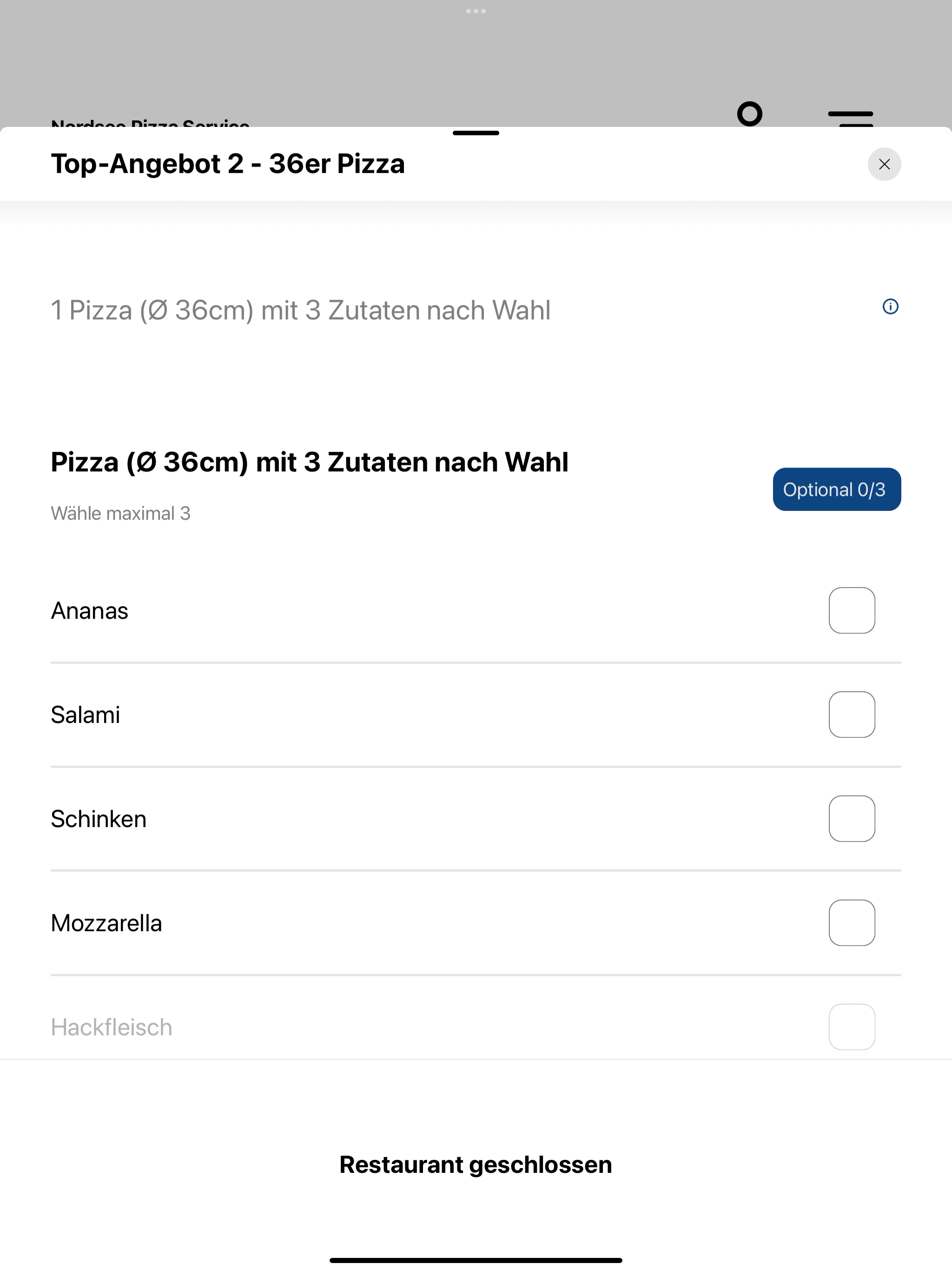 Nordsee Pizza Service screenshot 8