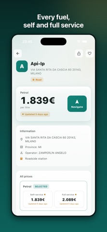 Gaspare - Fuel Prices Screenshot 3 of 5