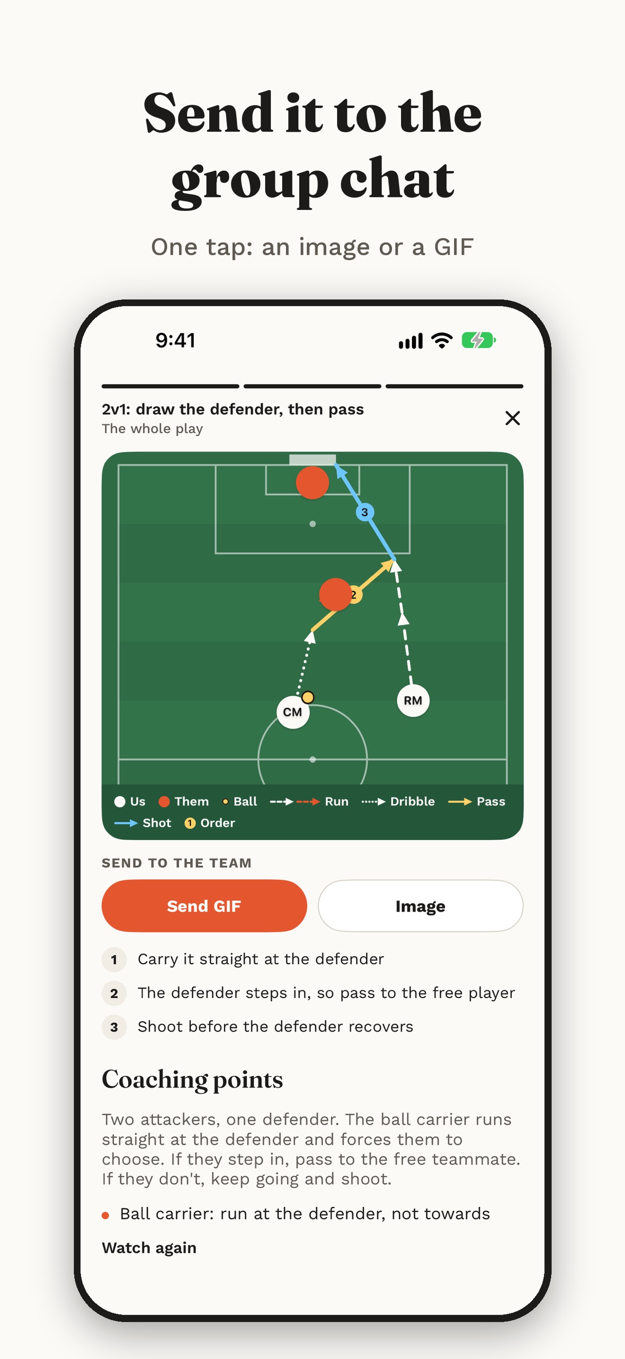 Screenshot 2 of Game Plan FC: Soccer Plays