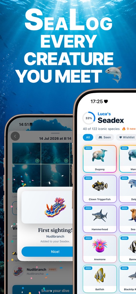 Dive Log: Scuba Logbook SeaLog screenshot 3
