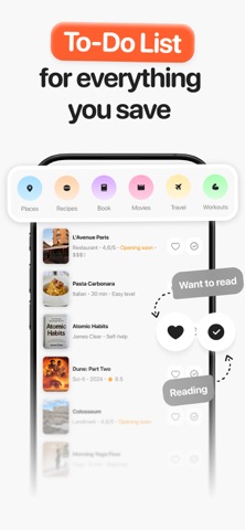 Klad: Save, Organize & Plan screenshot