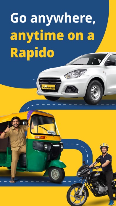 Rapido: Bike-Taxi, Auto & Cabsのおすすめ画像1