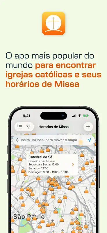 Horários de Missa screenshot 1 of 10