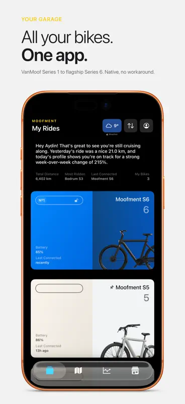 Moofment – VanMoofライダーのために screenshot 1 of 10