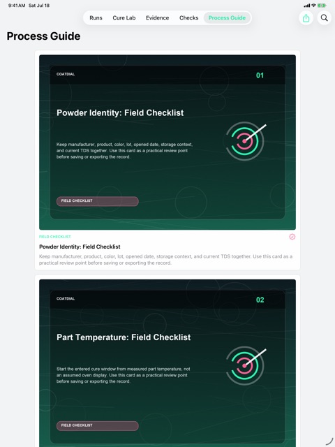 Coatdial: Powder Coat Lab screenshot 4