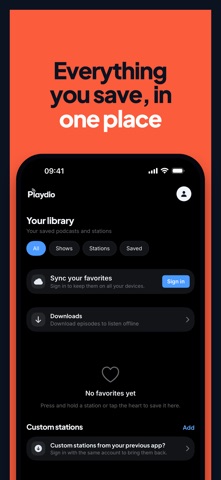 Playdio Radio — скриншот 7