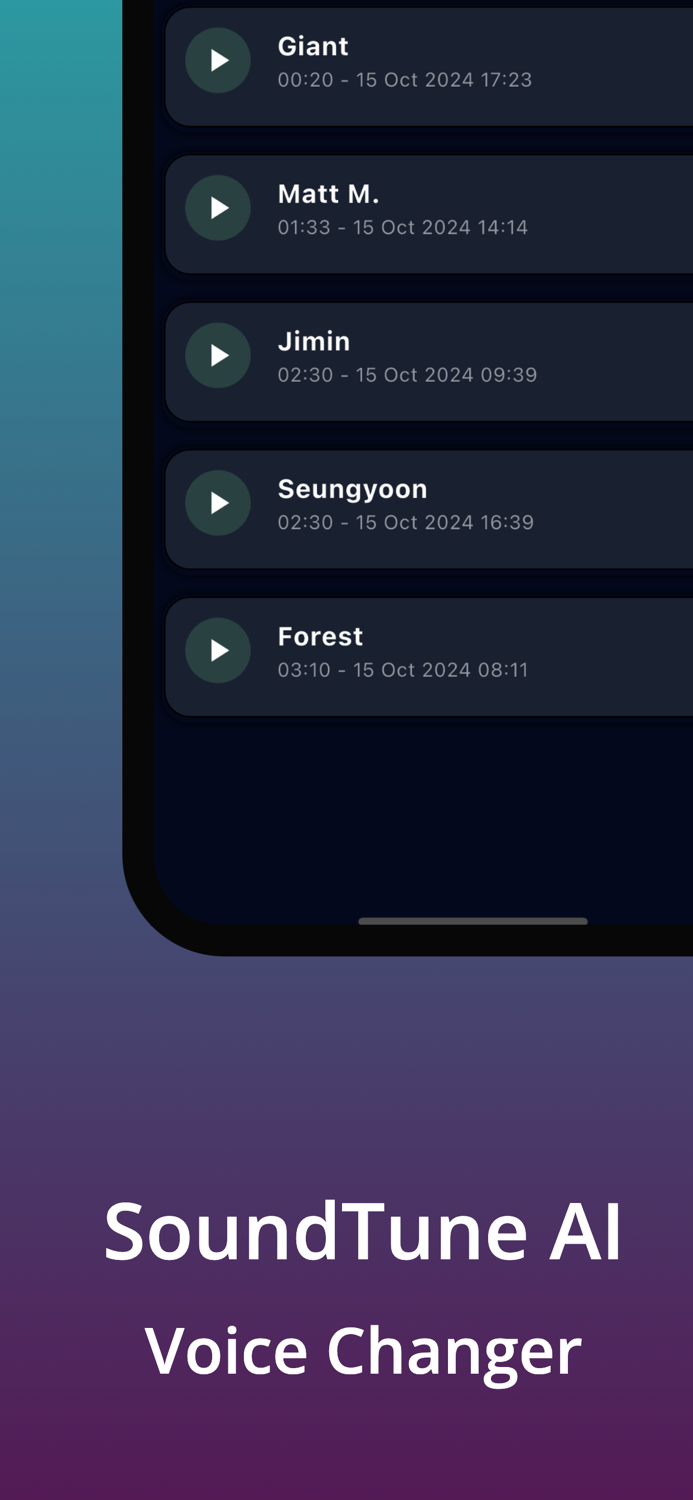 SoundTune AI - Voice Changer