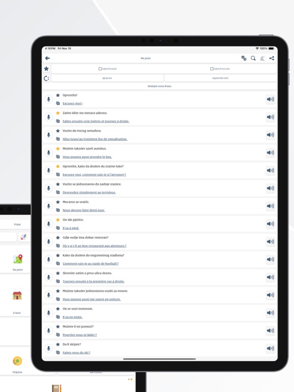 Screenshot #5 pour Učiti Francuski