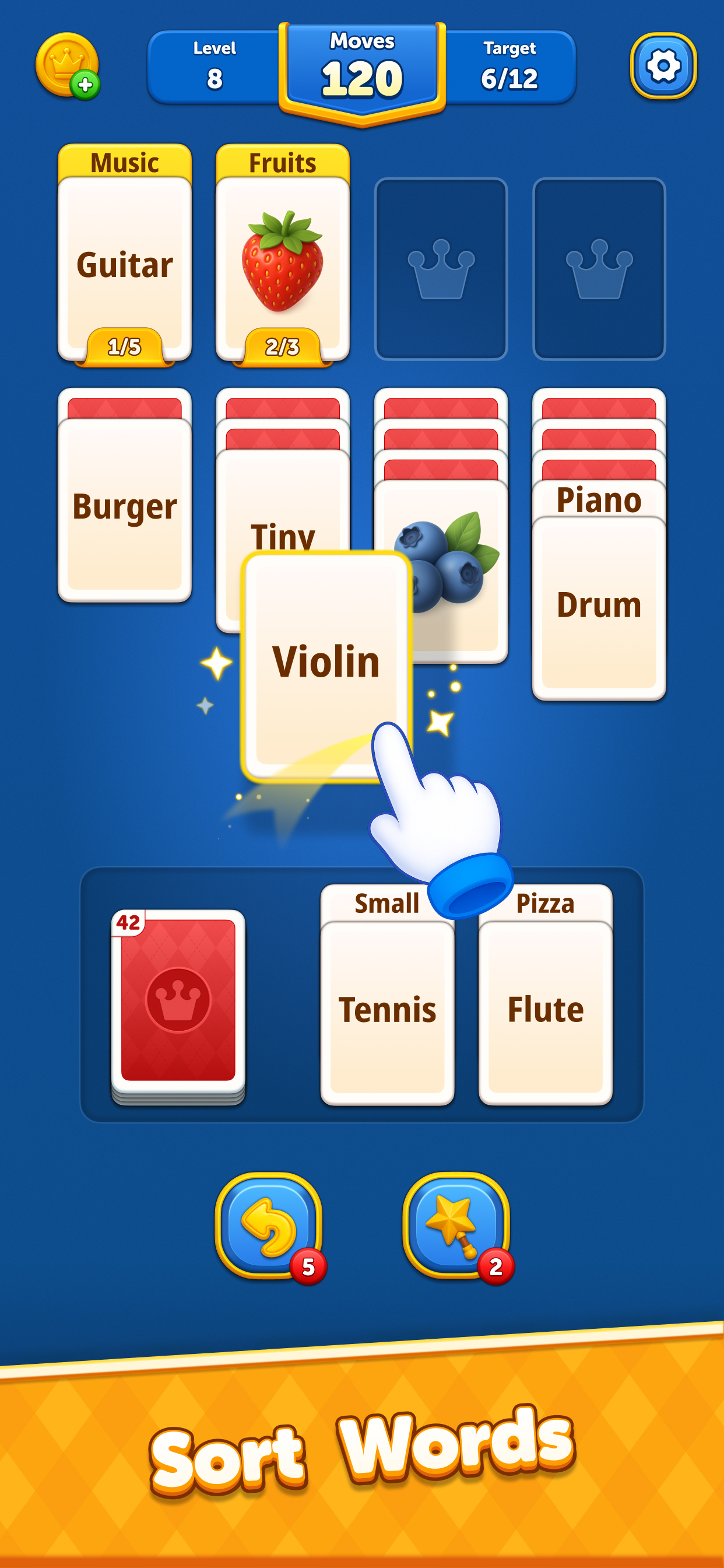 Word Match: Card Solitaire