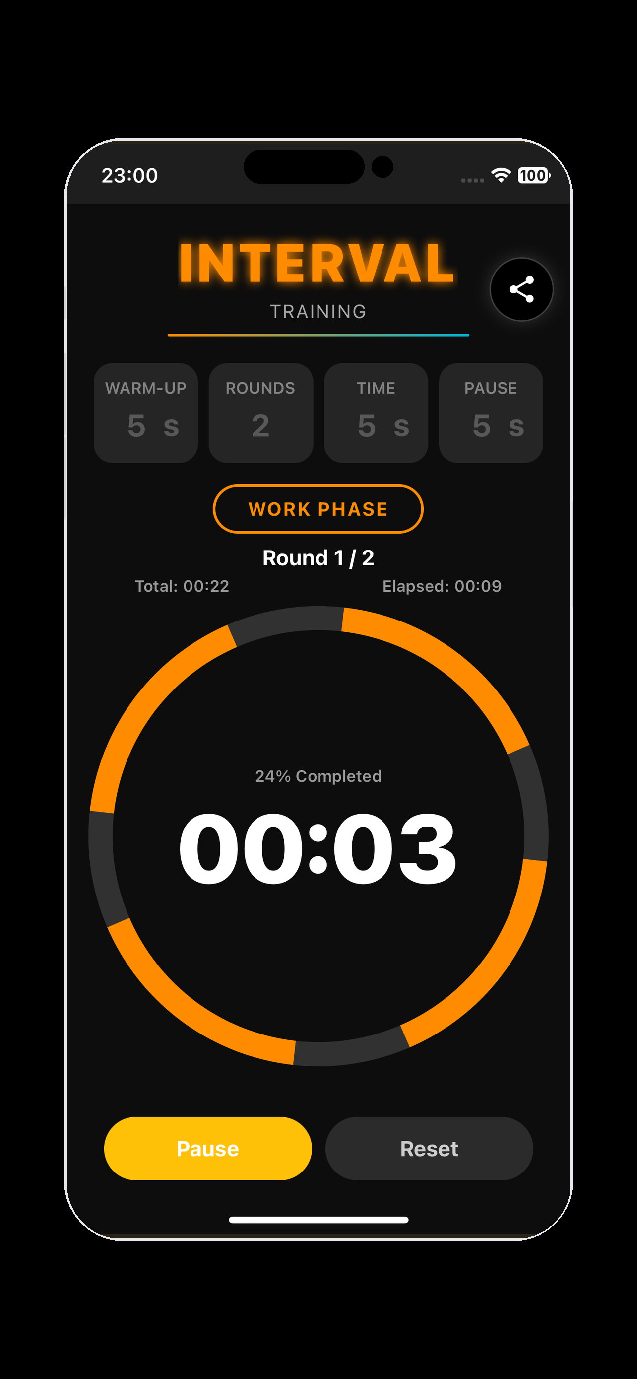 Interval Timer: HIIT - Tabata screenshot 4