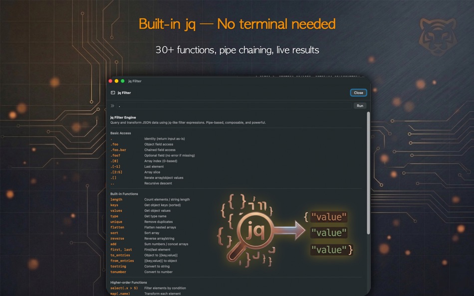 #4. Tiger JSON (macOS) Von: TABOMSOFT