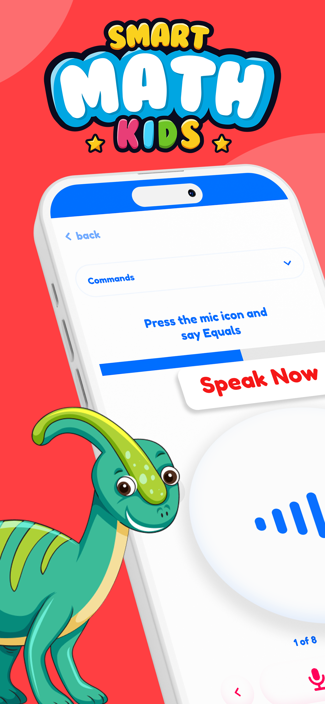 Smart Math Kids: Record & Play screenshot 1