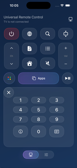 TV Remote – Universal Control Screenshot 3 of 5