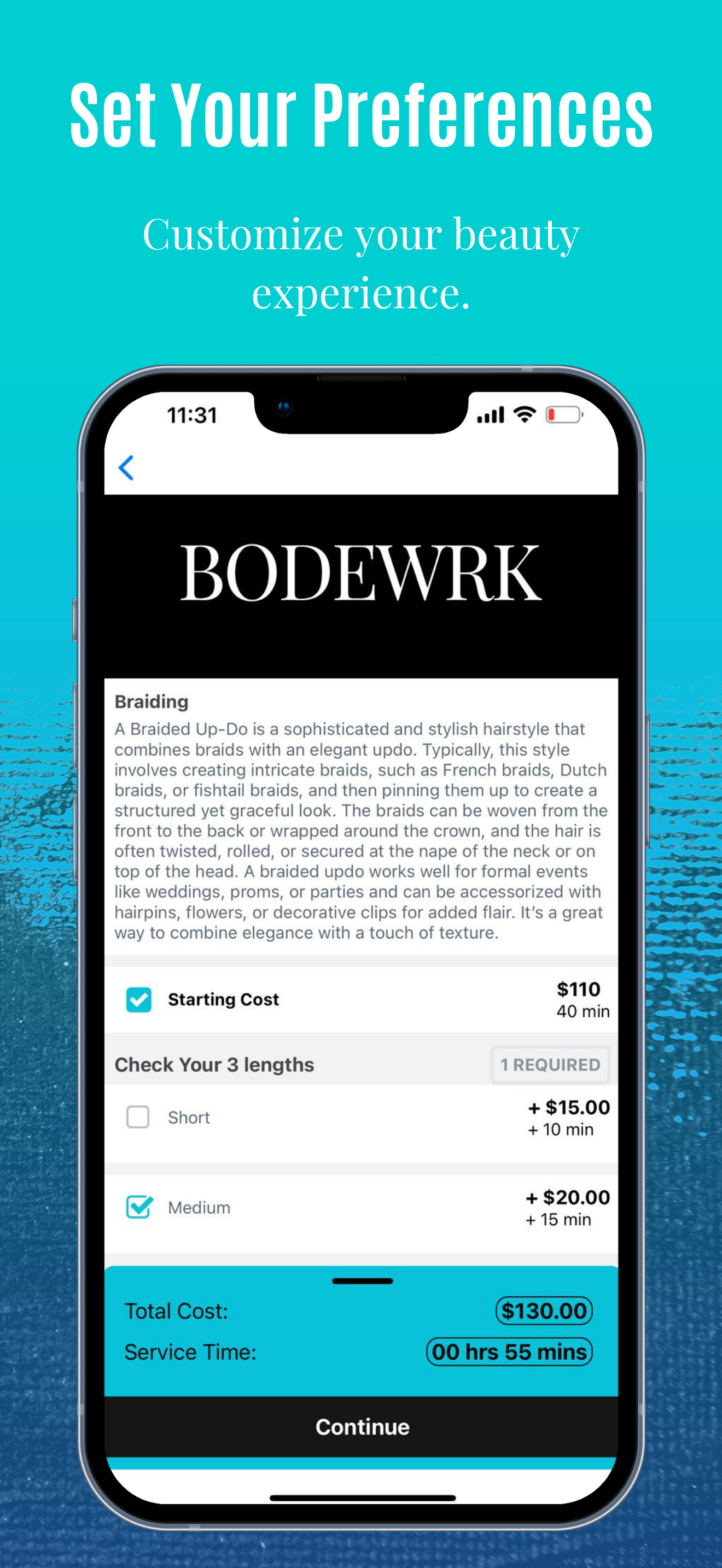 BODEWRK: Mobile Beauty