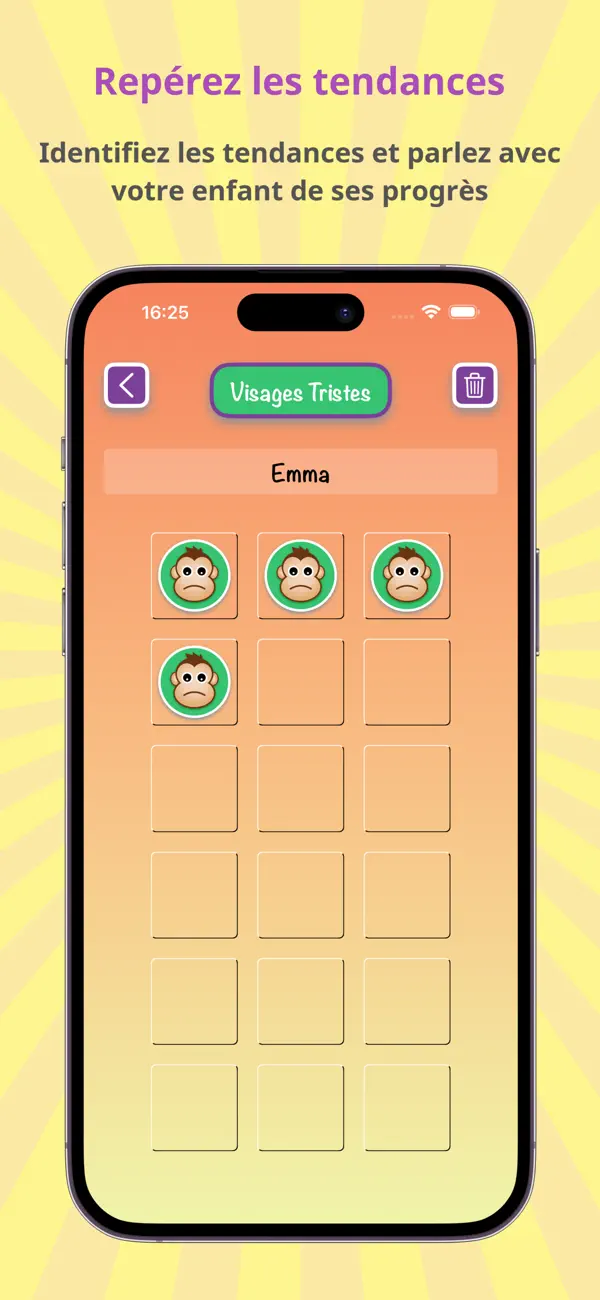 Screenshot #2 pour Bonheur + Tristesse Graph